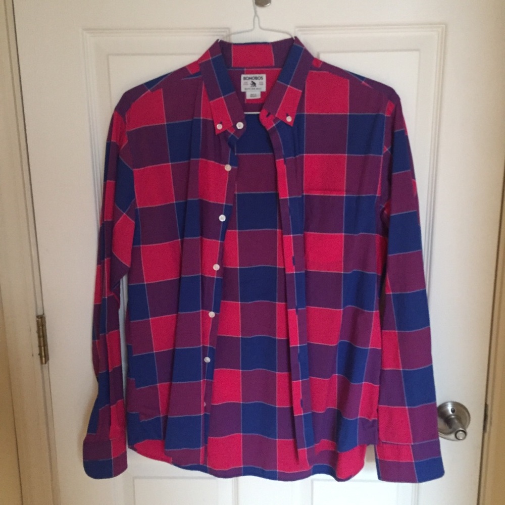 Bonobos Button Down Shirt Size L